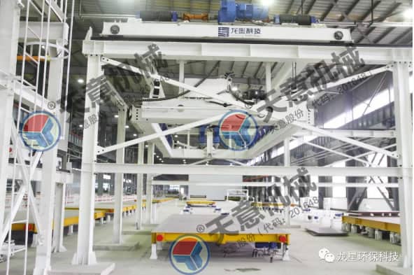 熱烈祝賀天意機械與龍星科技PC構件生產(chǎn)線順利交接！